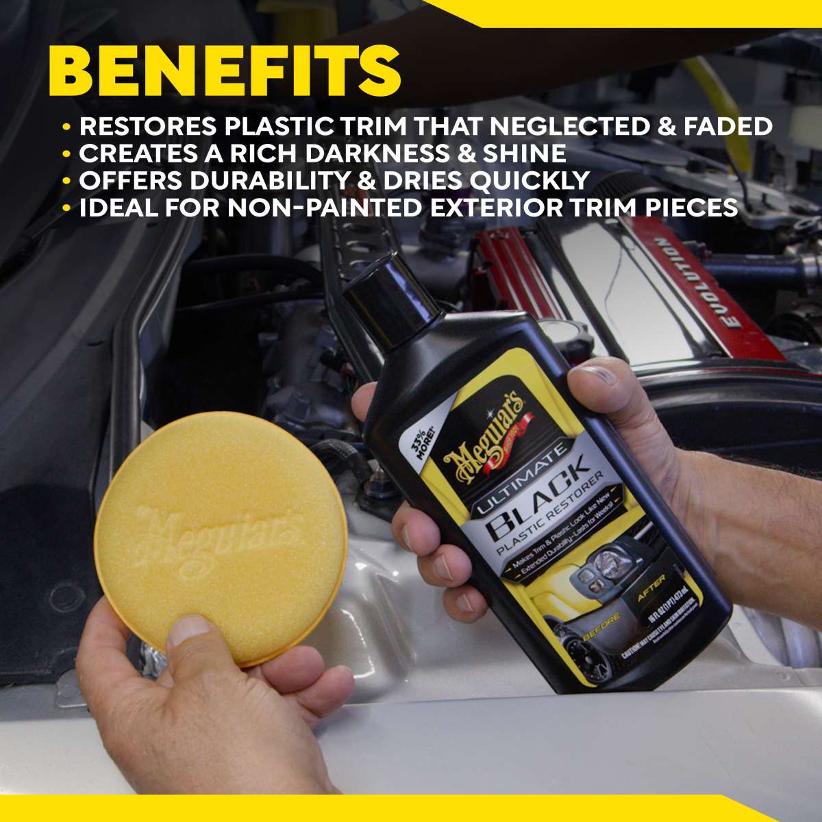  Meguiar's Ultimate Black Plastic Restorer